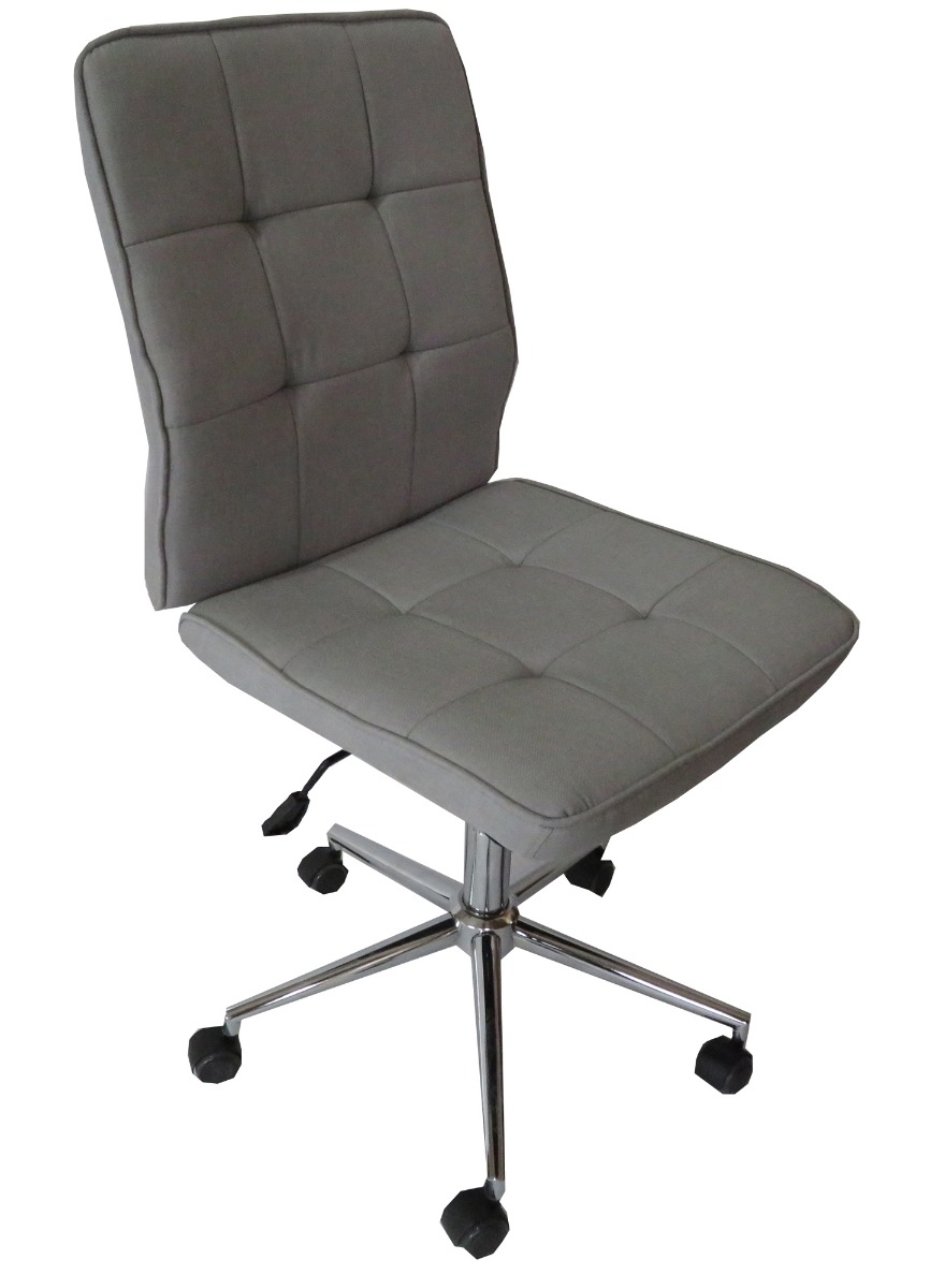 Oslo light grey fabric gas lift office chair  Z3011