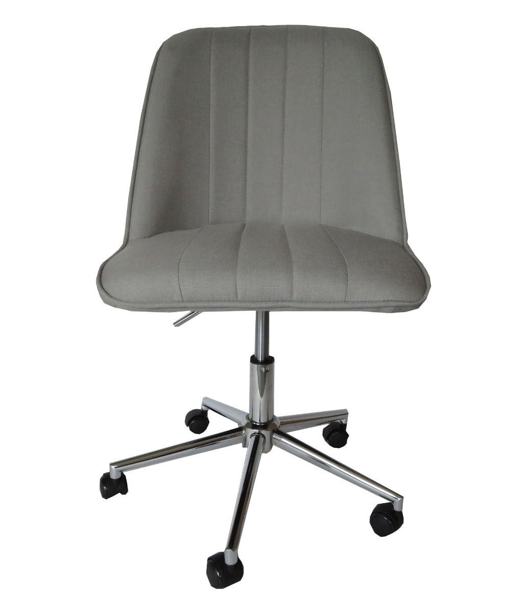 Bergen Light grey fabric gas lift home office chair  Z3013