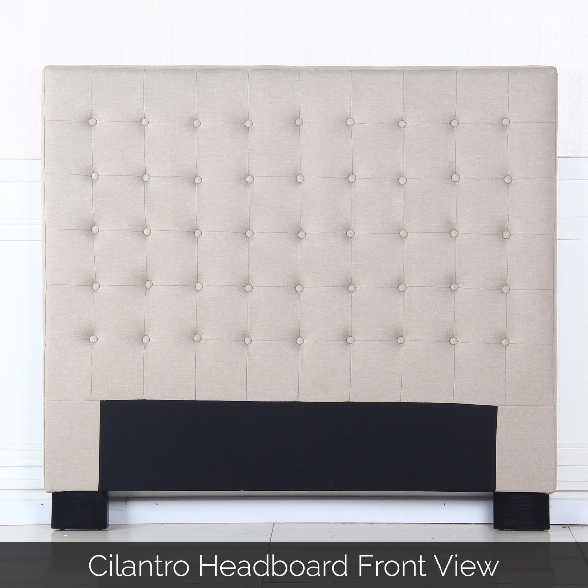 Cilantro Double Beige Headboard  Z3029