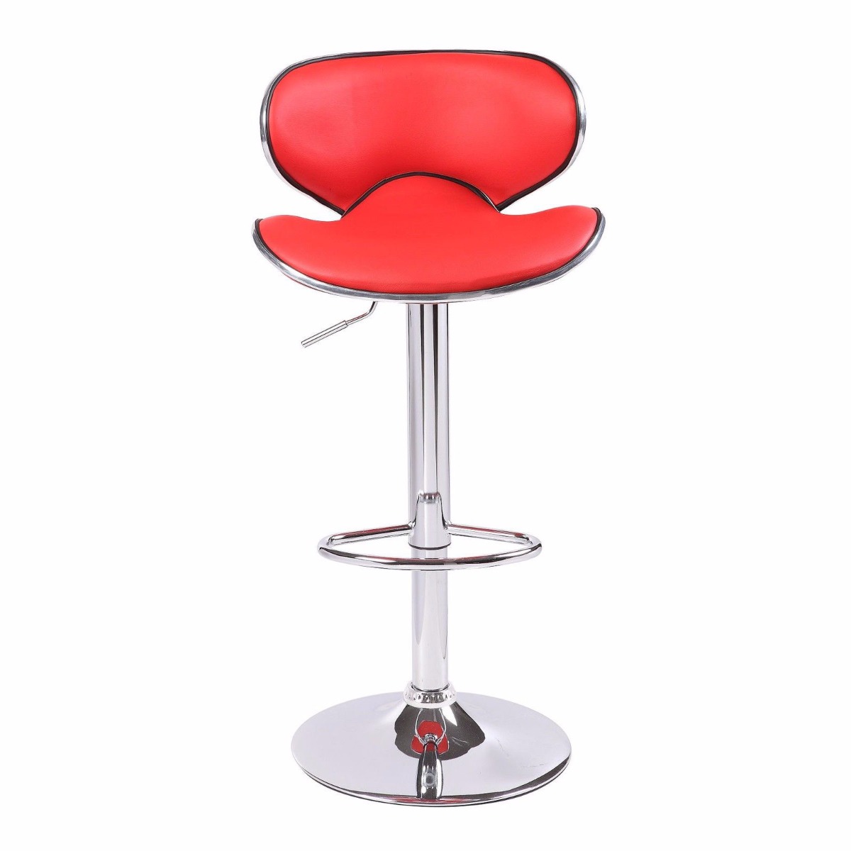 2 X Bela Bar Stool Red  Z3058