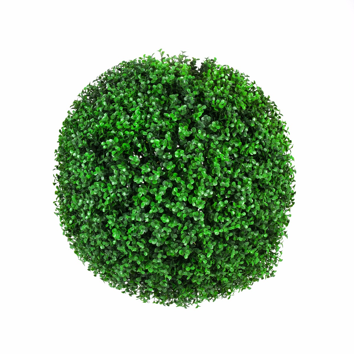 Large Green Leaf Buxus 'Faulkner' Topiary Ball 48cm UV Stabilised  Z3089