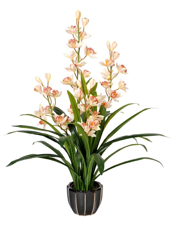 Artificial Orchid (Cymbidium) 115cm  Z3164