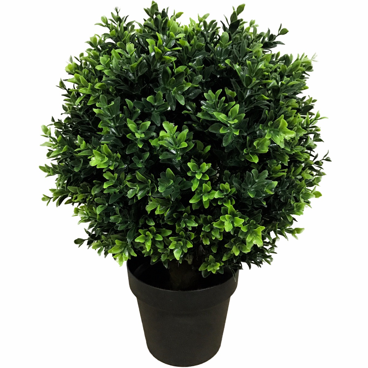 UV Resistant Artificial Topiary Shrub (Hedyotis) 50cm Mixed Green  Z3182