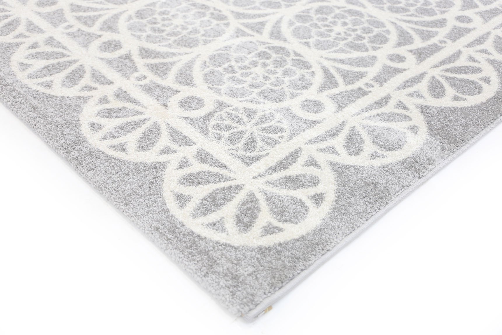 Doily Grey White 