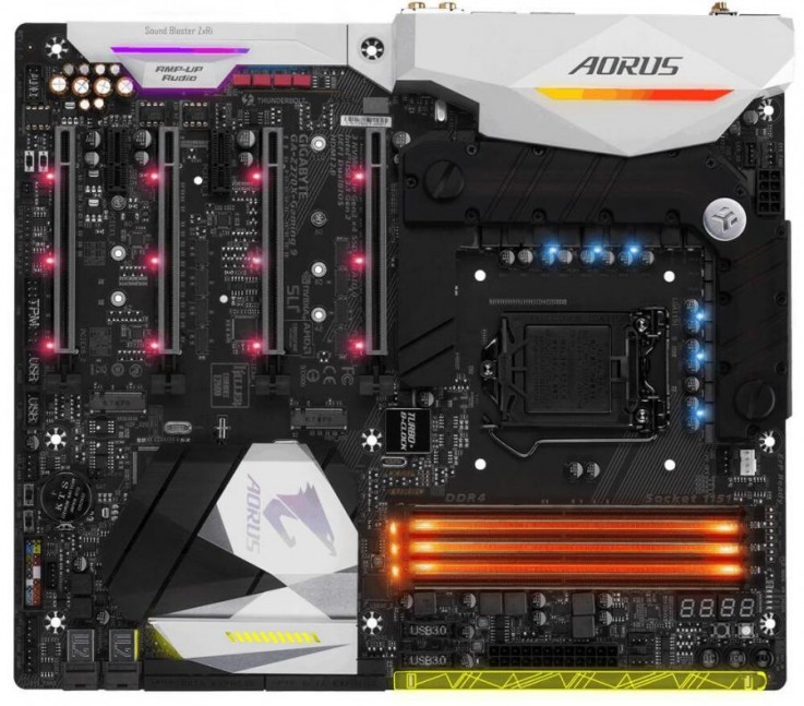 Gigabyte AORUS GA-Z270X-Gaming 9 Motherb