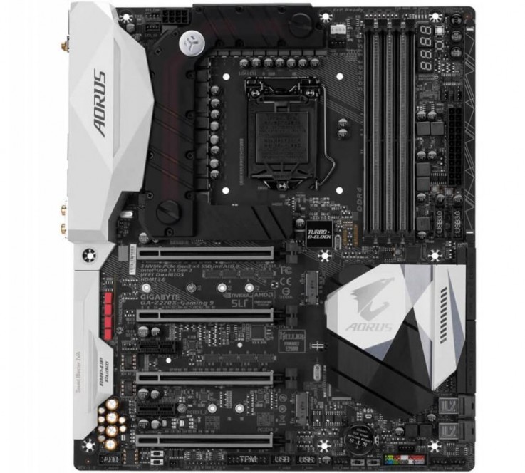 Gigabyte AORUS GA-Z270X-Gaming 9 Motherb