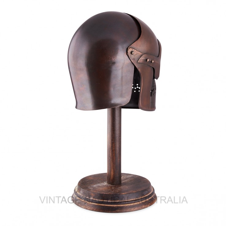 Medieval Helmet – Vintage Skull Shape