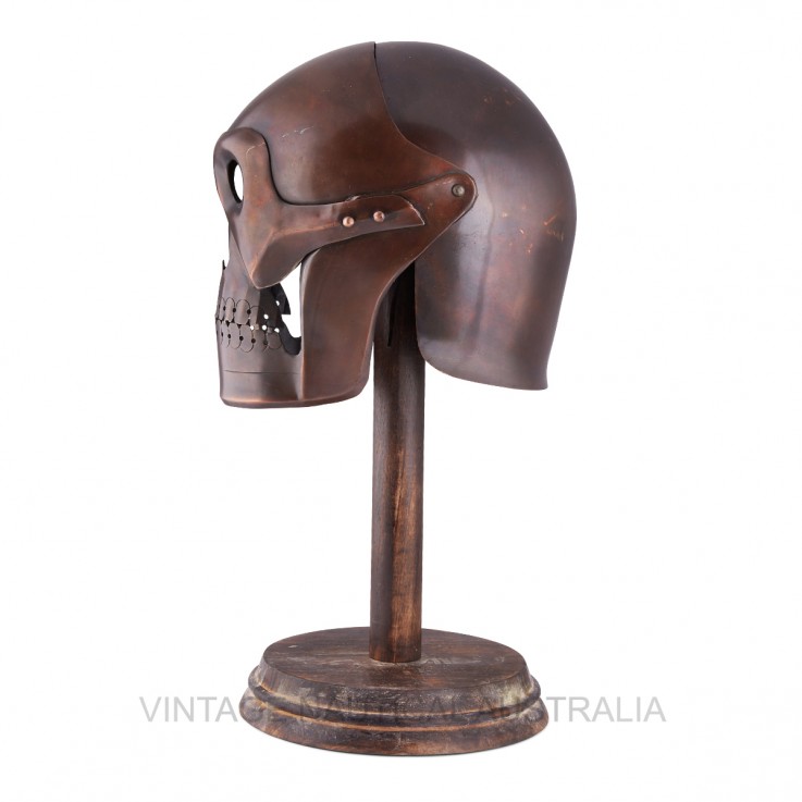 Medieval Helmet – Vintage Skull Shape