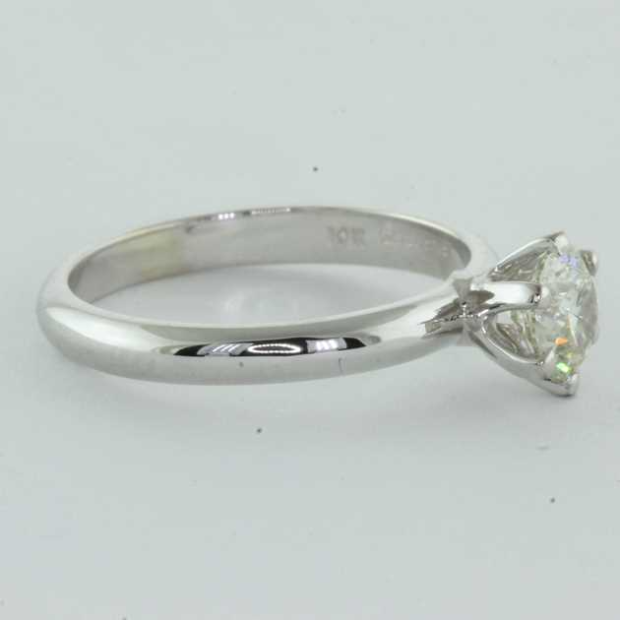 14K White Gold 2.5mm solitaire engagemen