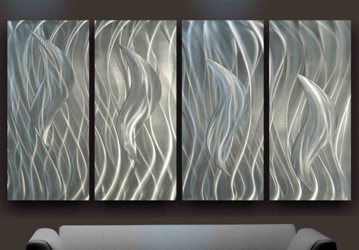 “Flamin” Metal Wall Art