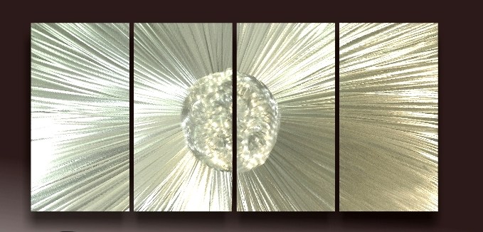 “Meteor” Metal Wall Art