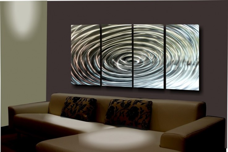 “Vortex” Metal Wall Art