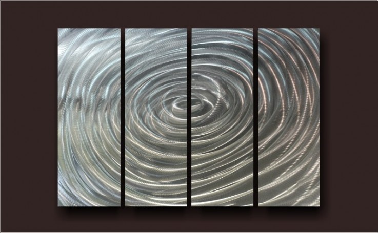 “Vortex” Metal Wall Art