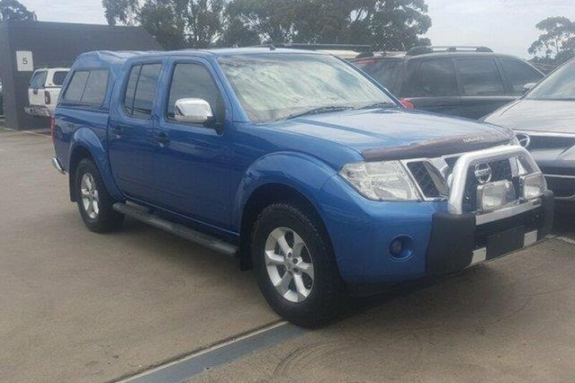 2012 Nissan Navara ST-X D40 S5 MY12 Util