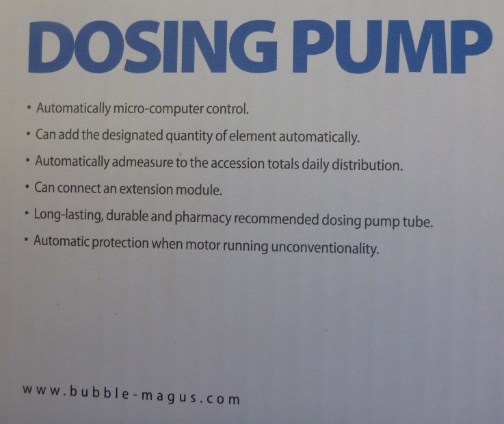 Buble Magus-TS1 Dosing Pump single Chanl