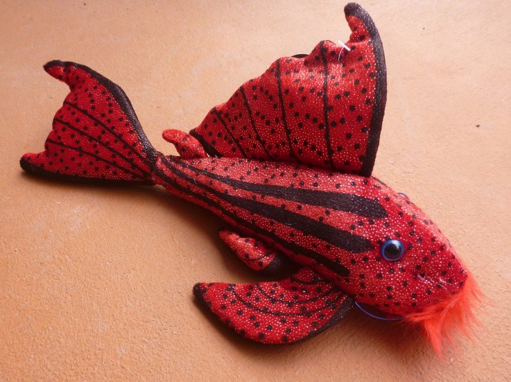 Crimson Plush Pleco