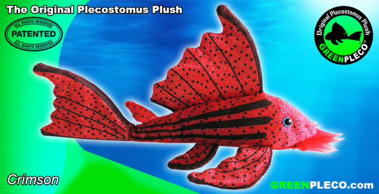 Crimson Plush Pleco