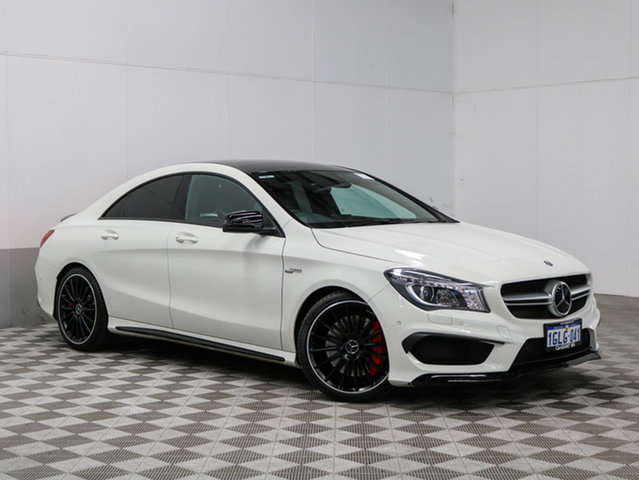 2014 MERCEDES-BENZ CLA 117 45 AMG WHITE 