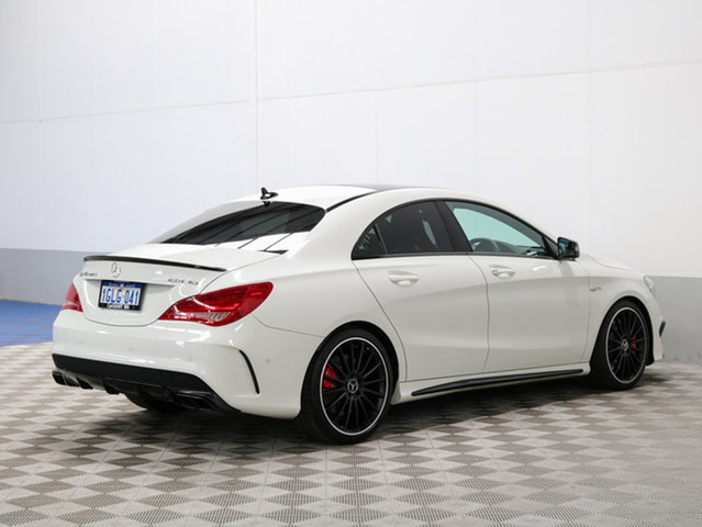 2014 MERCEDES-BENZ CLA 117 45 AMG WHITE 