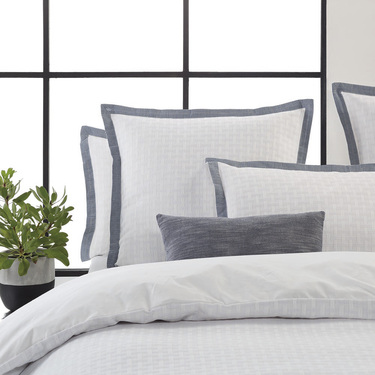 Dwell Orla European Pillowcase White 