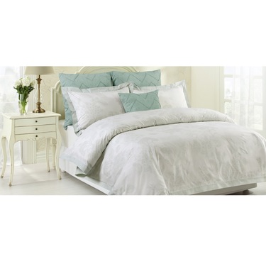 Belmondo Abbeville Quilt Cover Set White