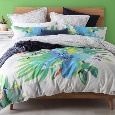 Logan & Mason Mirage Tropic Quilt Cover 