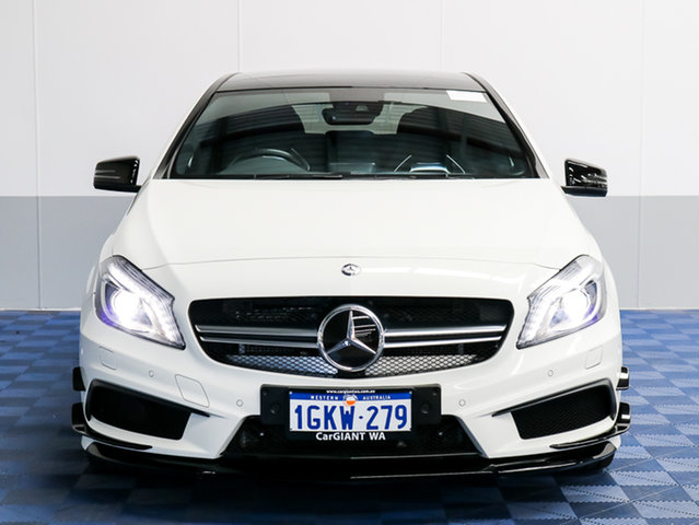 2013 MERCEDES-BENZ A45 176 AMG WHITE 7 S