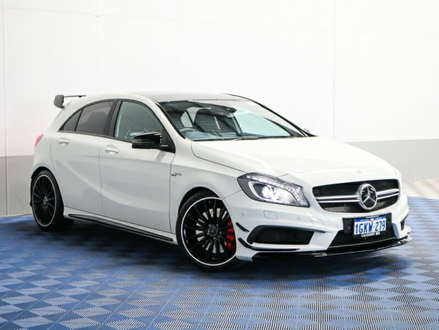 2013 MERCEDES-BENZ A45 176 AMG WHITE 7 S