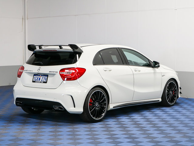 2013 MERCEDES-BENZ A45 176 AMG WHITE 7 S