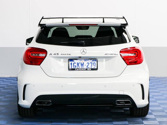 2013 MERCEDES-BENZ A45 176 AMG WHITE 7 S