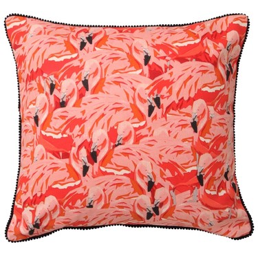 Logan & Mason Florida Cushion Pink