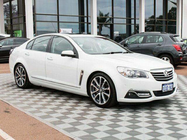 2015 HOLDEN CALAIS VF II MY16 V WHITE 6 