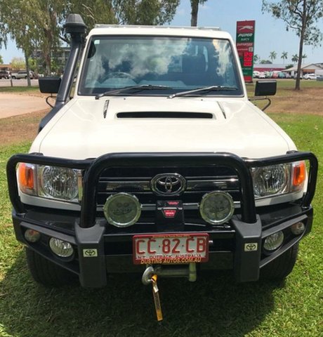 2015 Toyota Landcruiser VDJ79R GXL White