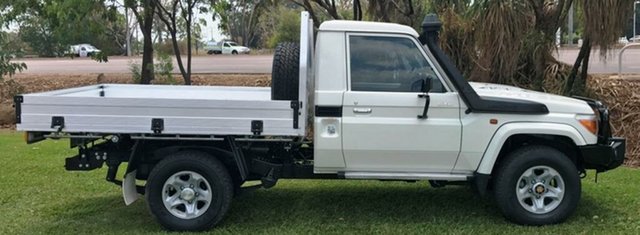 2015 Toyota Landcruiser VDJ79R GXL White