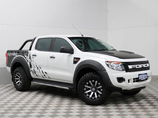 2012 FORD RANGER PX XL 3.2 (4X4) WHITE 6