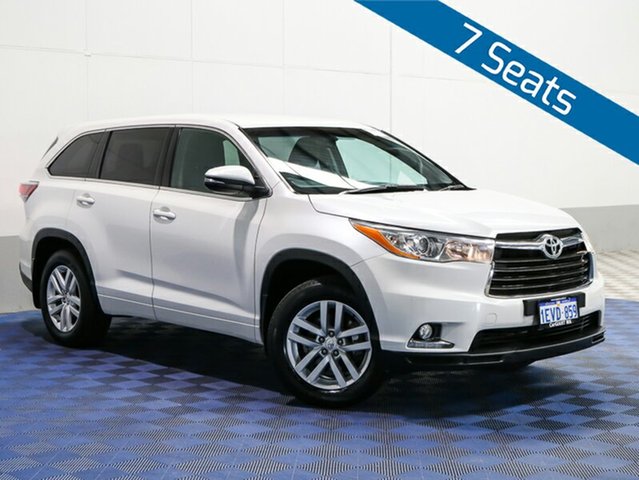 2015 TOYOTA KLUGER GSU55R GX (4X4) WHITE