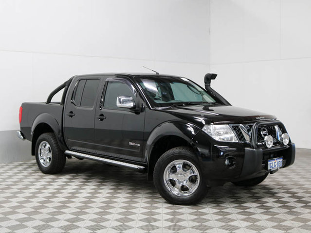 2013 NISSAN NAVARA D40 MY12 ST-X BLACKLI