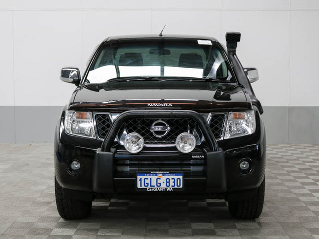 2013 NISSAN NAVARA D40 MY12 ST-X BLACKLI