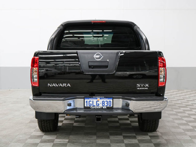 2013 NISSAN NAVARA D40 MY12 ST-X BLACKLI