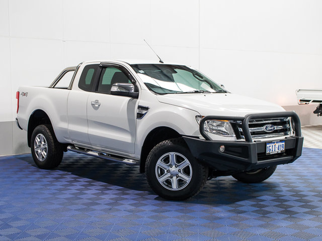 2014 FORD RANGER PX XLT 3.2 (4X4) WHITE 