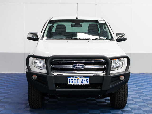 2014 FORD RANGER PX XLT 3.2 (4X4) WHITE 