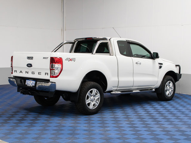 2014 FORD RANGER PX XLT 3.2 (4X4) WHITE 