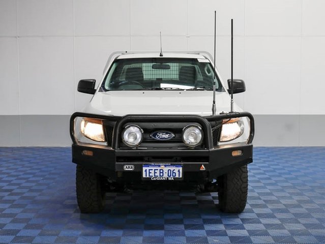 2013 FORD RANGER PX XL 3.2 (4X4) WHITE 6