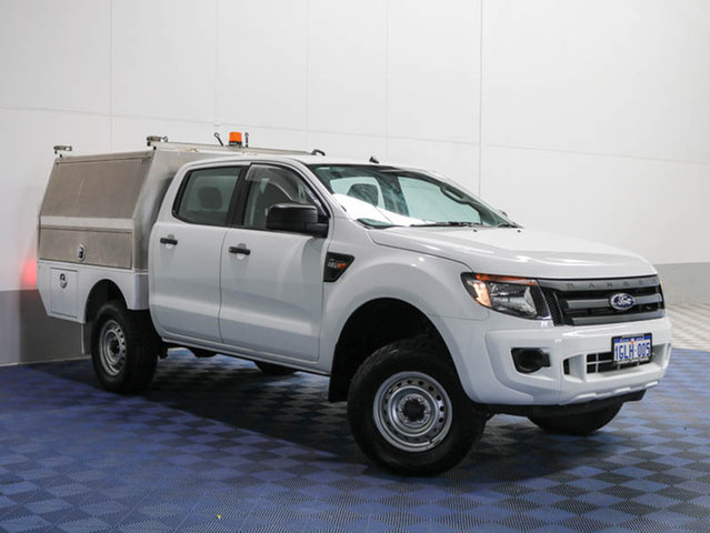 2012 FORD RANGER PX XL 2.2 (4X4) WHITE 6