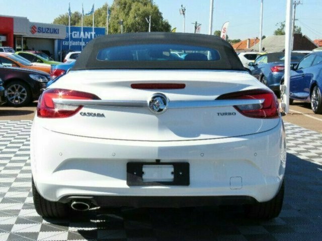 2016 HOLDEN CASCADA CJ MY16 WHITE 6 SPEE