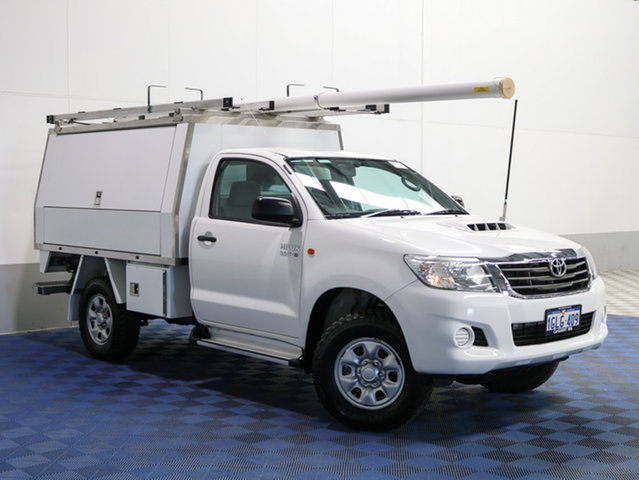 2013 TOYOTA HILUX KUN16R MY12 SR WHITE 5