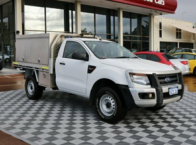 2012 FORD RANGER PX XL WHITE 6 SPEED MAN