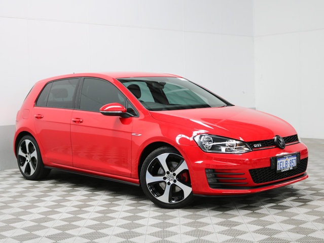 2013 VOLKSWAGEN GOLF 1K MY13 GTI RED 6 S