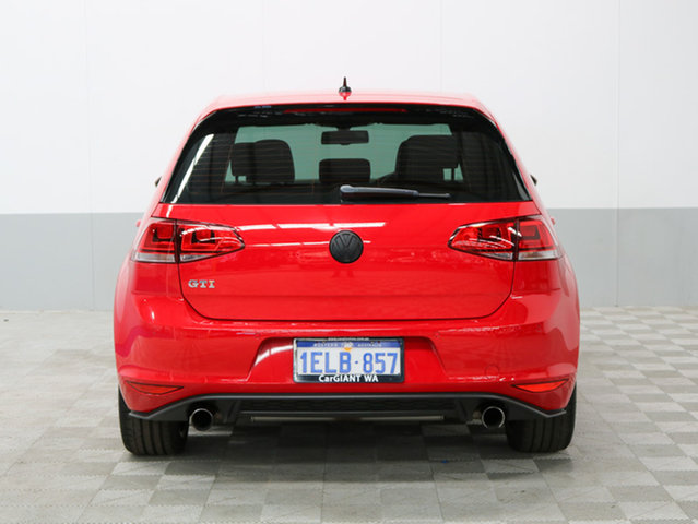 2013 VOLKSWAGEN GOLF 1K MY13 GTI RED 6 S