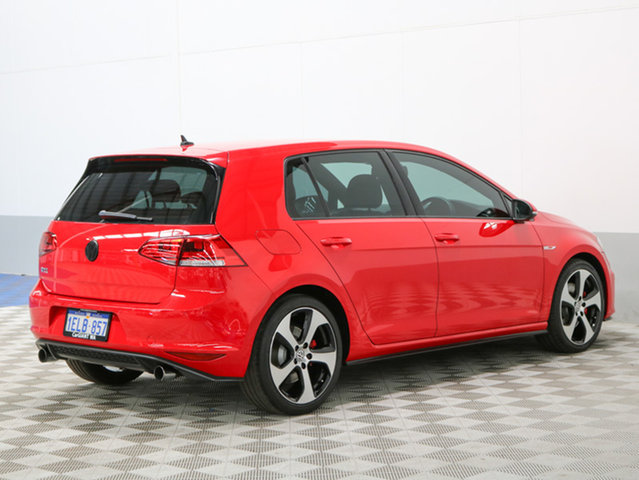 2013 VOLKSWAGEN GOLF 1K MY13 GTI RED 6 S